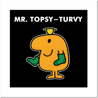 The Charmed World of Mr. Topsy-Turvy Posters and Art